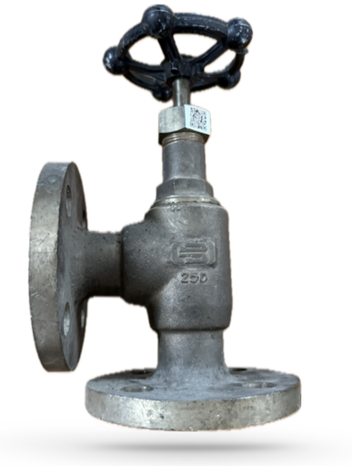 [4903] ANGLE VALVE 1" BRONZE BESTOBELL FLANGED
