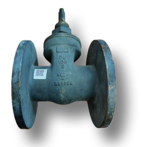 [4979] GATE VALVE BRONZE 1-1/2" TABLE E FLANGED