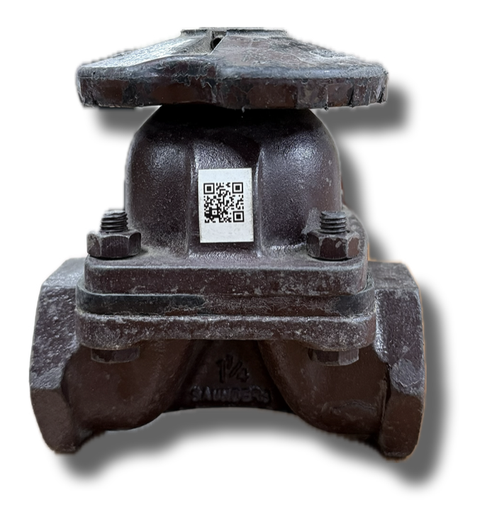 [5174] DIAPHRAGM VALVE 1-1/4" THREADED SAUNDERS