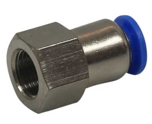 [5997] PU STRAIGHT CONNECTOR 8MM X 1/4" FEMALE