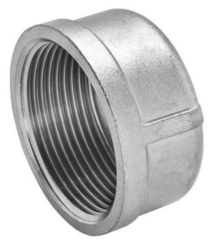 [7367] SS END CAP 1/2"