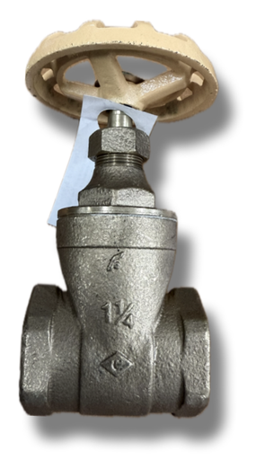 [7602] GATE VALVE 1-1/4" CRANE BRONZE