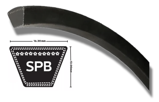 [8605] VEE BELT SPB2240 UNI-DRIVE