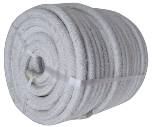 [9086] ASBESTOS ROUND PACKING 22MM (7/8") WHITE