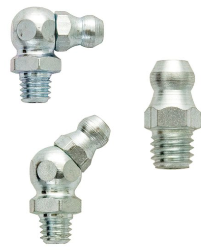 [9909] GREASE NIPPLE 1/4" STRAIGHT