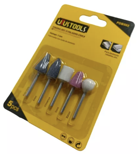 [10809] 5PC MINI GRINDING STONE KIT 3MM PDB502 UYUS