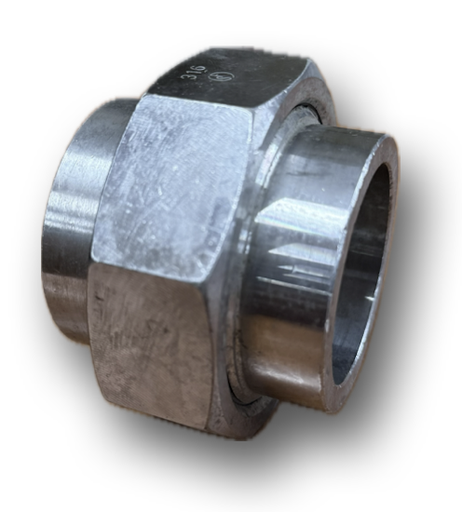 [10897] SS UNION 2'' SCH10 WELDON H/D