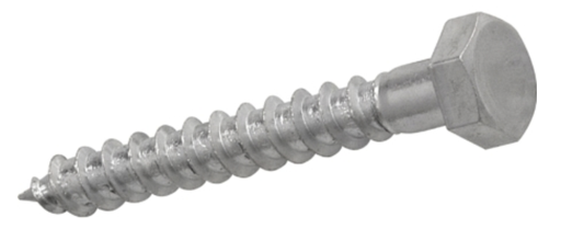 [11540] COACH SCREW M6 X 125MM