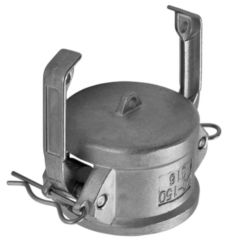 [11542] CAM LOCK COUPLING DUSTCAP TYPE DC 2" SS