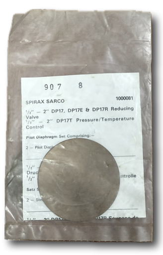 [11830] PILOT DIAPHRAGM SET DP17 SPIRAX SARCO
