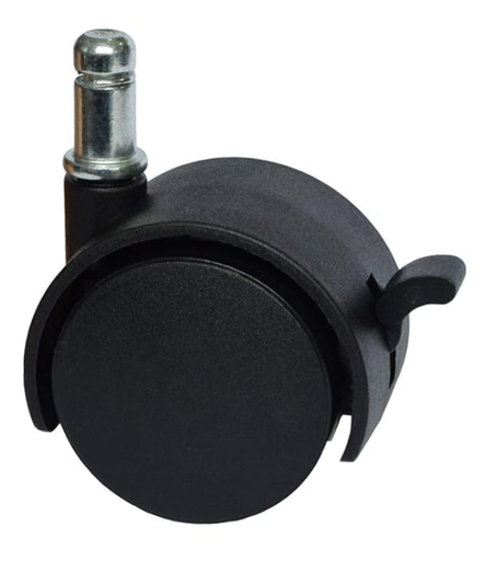 [11970] CASTOR WHEEL STUD WITH BRAKE 3"