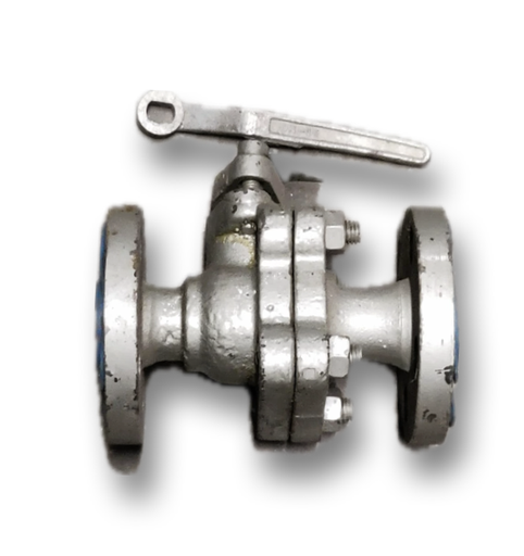 [11990] CAST STEEL BALL COCK 3/4" CL150 FLANGED