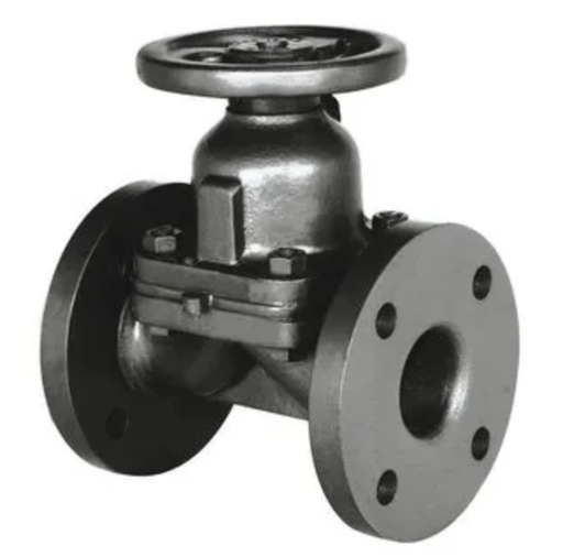 [12059] DIAPHRAGM VALVE 1-1/4" FLANGED SAUNDERS