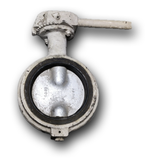 [12231] BUTTERFLY VALVE 5" LEVER KEYSTONE